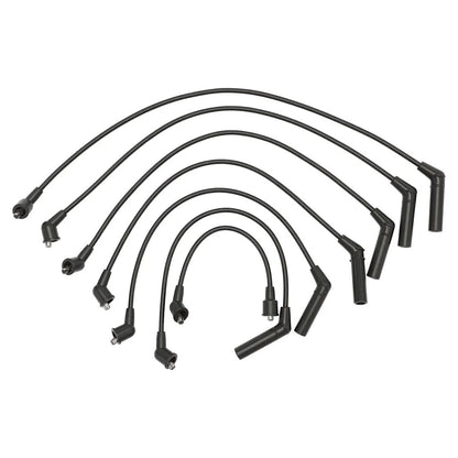 Set of 7 Spark Plug Wires for Mitsubishi Pickup Ram 50 (1989–1994) 18036624, ME61, MD976524