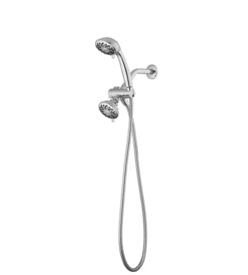 Chrome Dual Fixed & Handheld Showerhead Combo for Aqua Vista (C23)