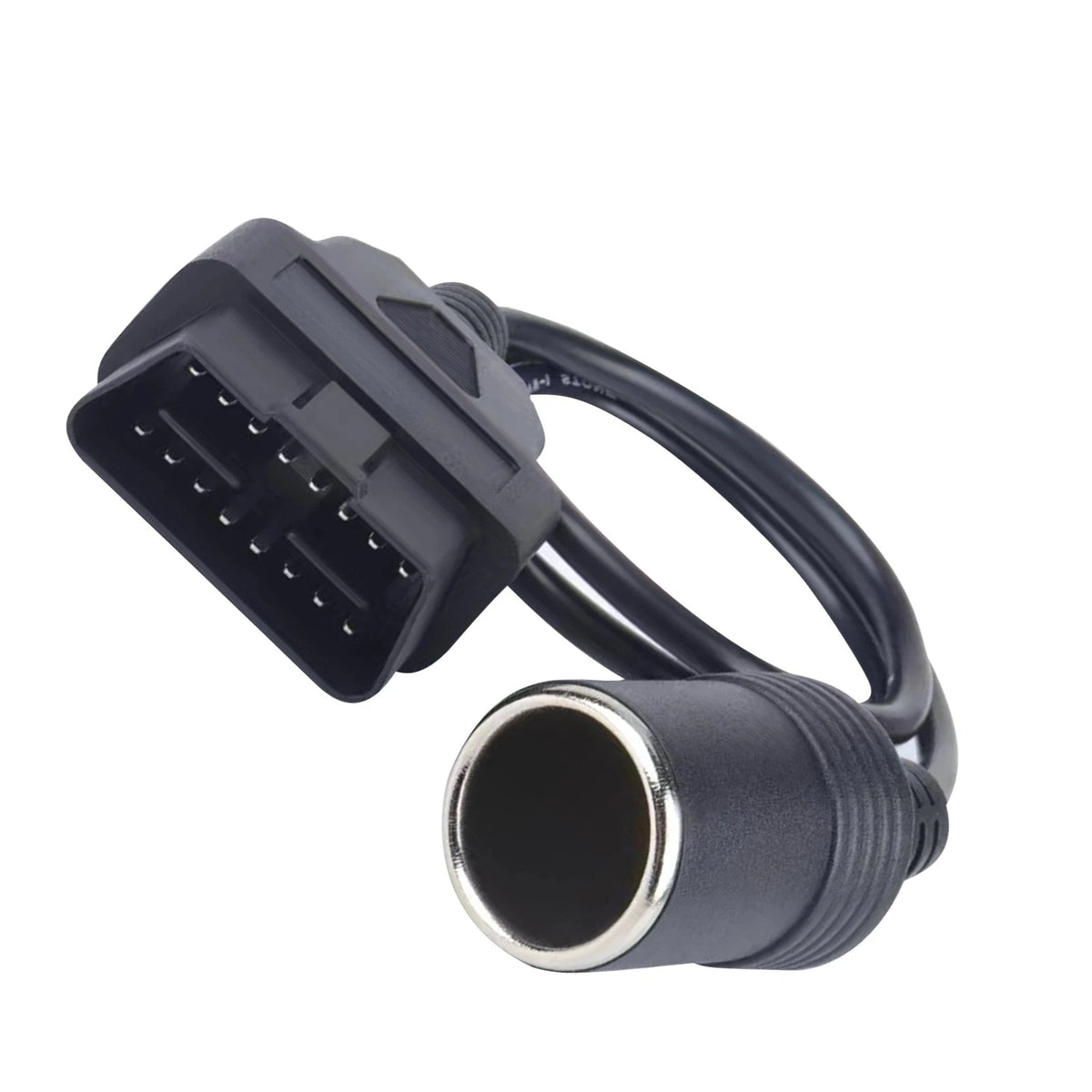 1Pc OBD2 Car Cigarette Lighter Socket Power Adapter for
