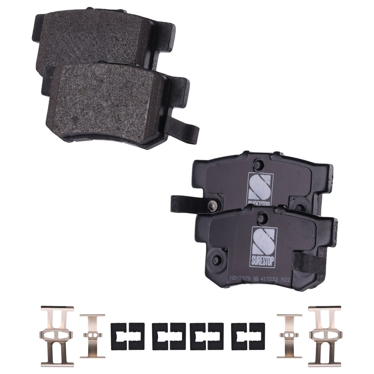 Set of 2 Brake Rotors and Pads for Honda Accord (2005–2007) Rear FWD