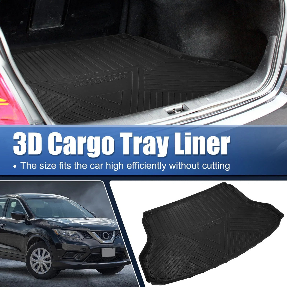 TPE Rear Cargo Liner Trunk Mat for Nissan Rogue (2014–2020)