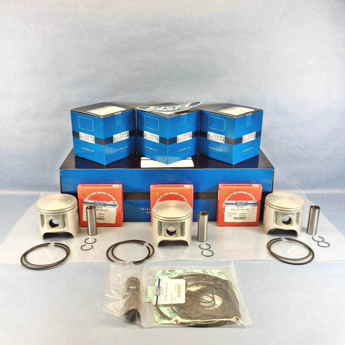 WSM Piston Gasket Kit for Polaris 1050 SL SLTX SLX (1996–2002) 010-832-23