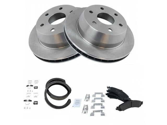Set of 4 Brake Pads and Rotors for Cadillac Escalade EXT (44358SPBV)
