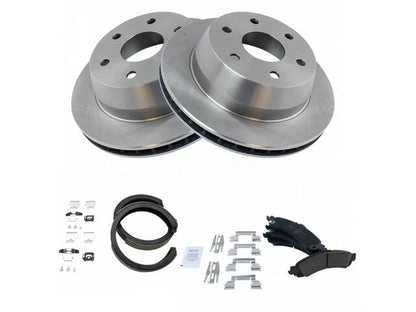 Set of 4 Brake Pads and Rotors for Cadillac Escalade EXT (44358SPBV)