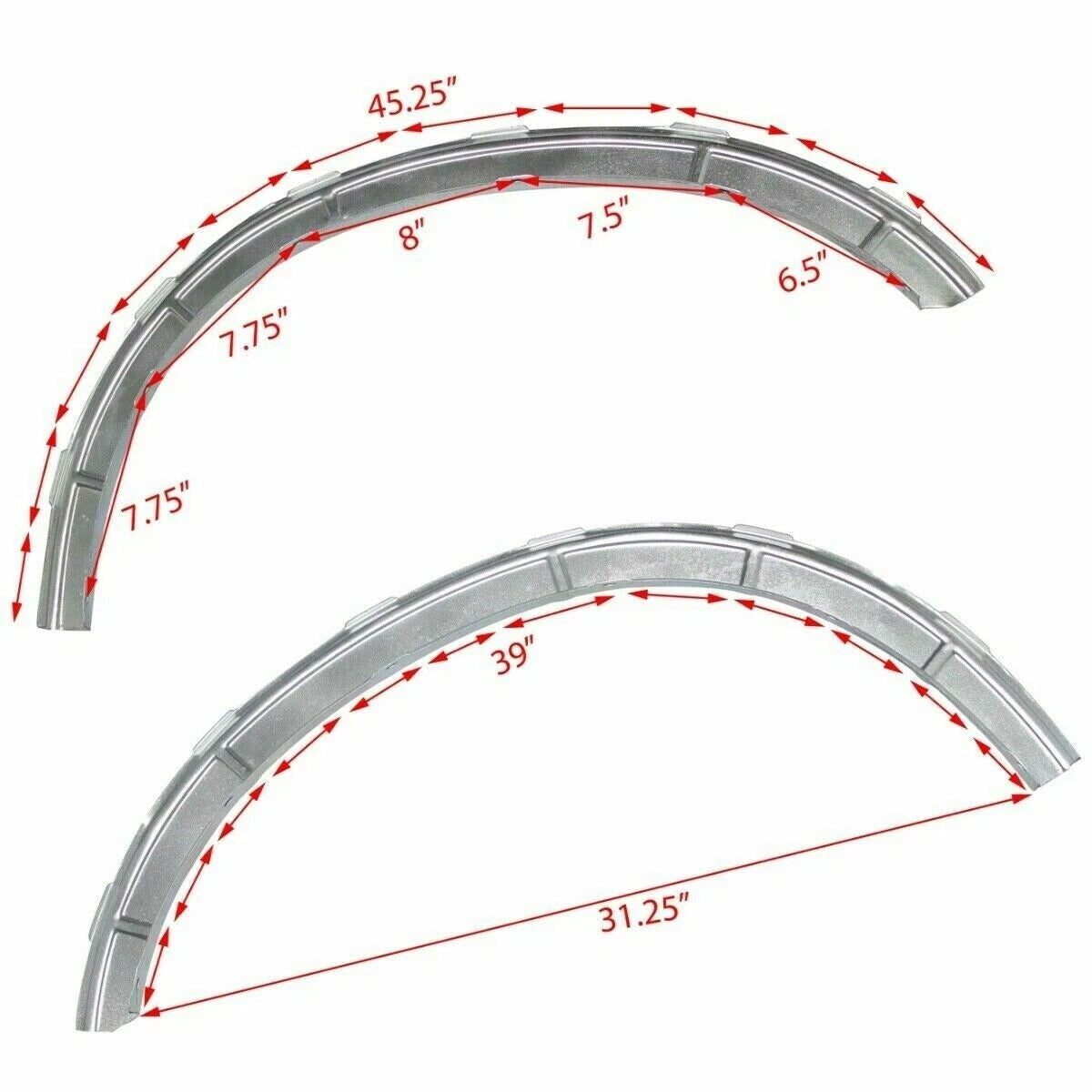 Inner Fender Flare Wheel Arch Extension Set for Suzuki Samurai (1985–1995)