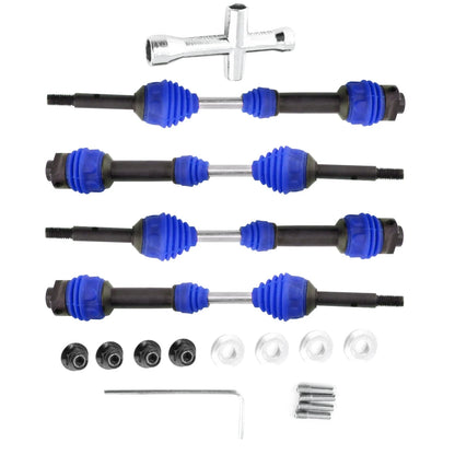 Set of 4 Driveshafts for Traxxas Hoss/Rustler/Slash/Stampede 4X4 2wd