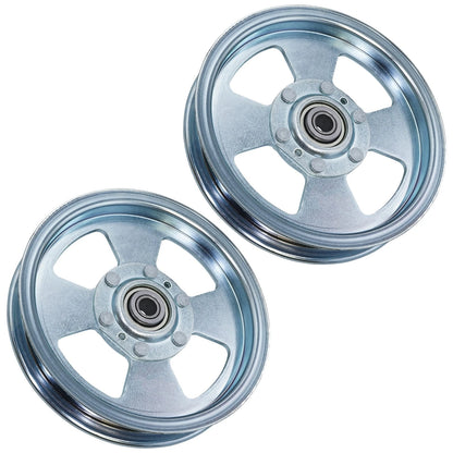 Set of 2 Flat Idler Pulleys for Ferris Simplicity Snapper Zero-Turn (PY477+PY477)