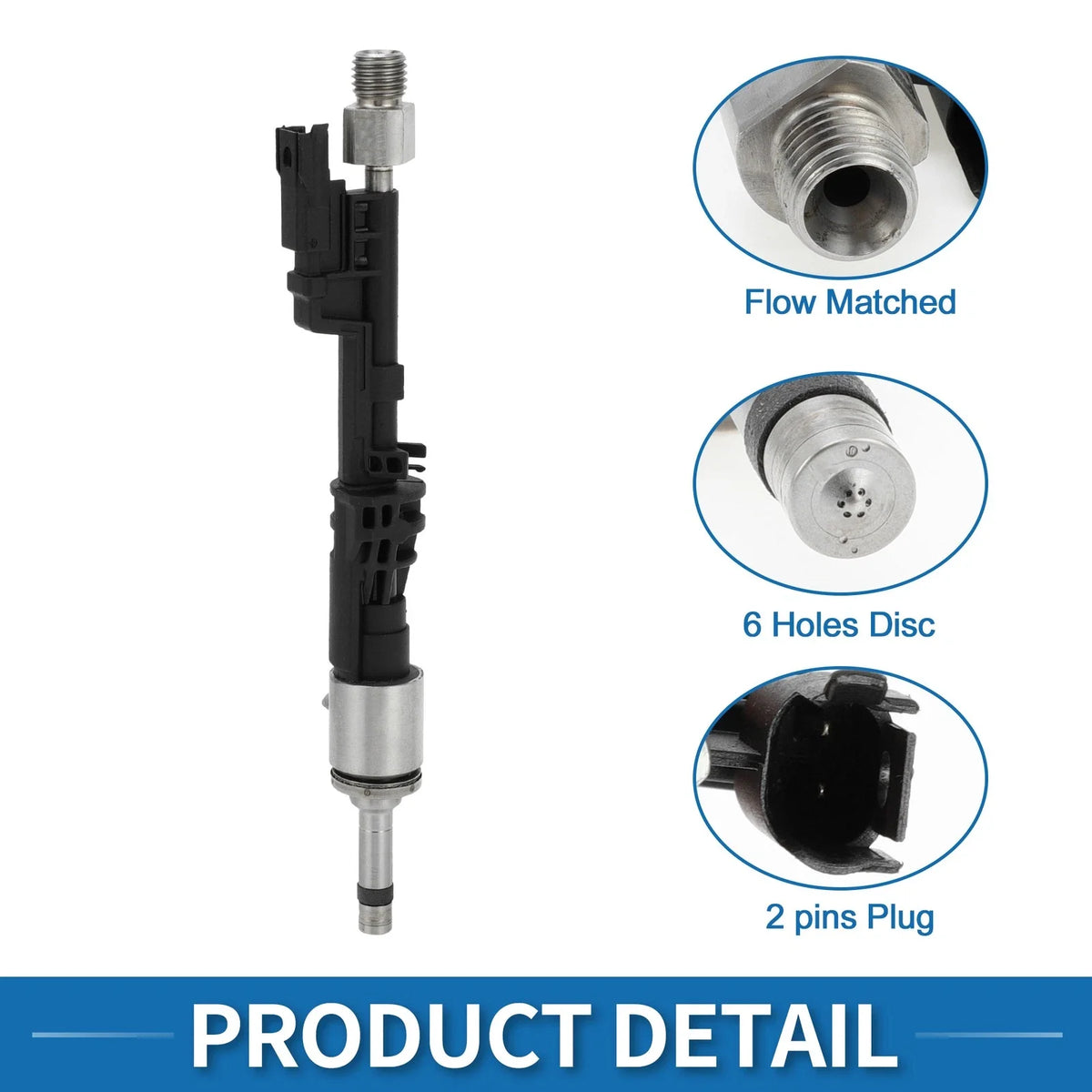 Fuel Injector No. 13537568607 for BMW E90 335i 3.0 (2006–2011)