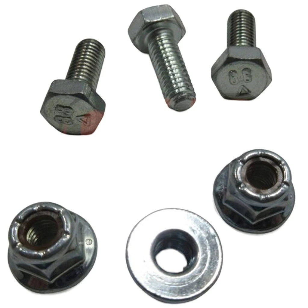 3X Shear Pins Bolts Locking Nuts for Honda HS1132 HS928 HS828 HS724 HS624