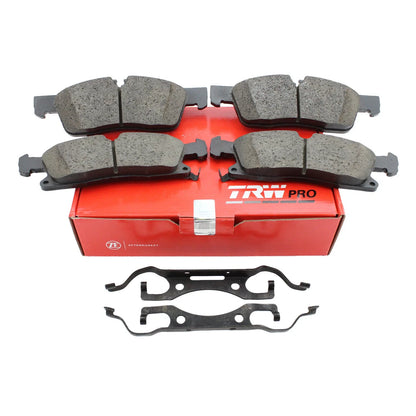 Set of 4 TRW Pro Ceramic Brake Pads for Dodge Durango, Jeep Grand Cherokee (2011–2016)