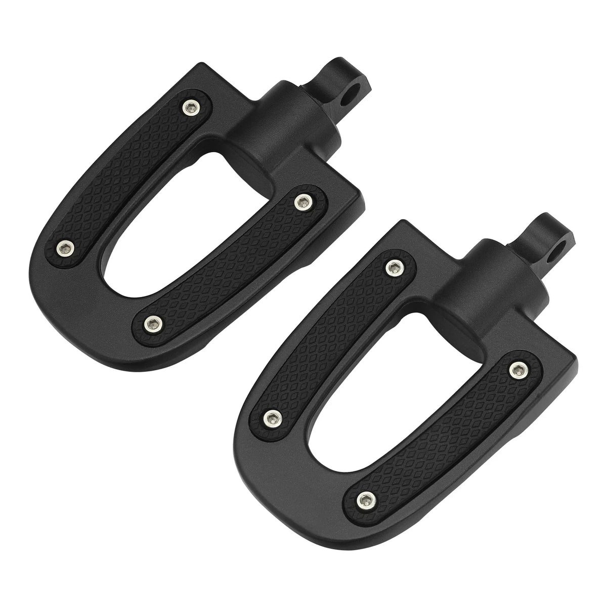 Matte Black Highway Footpegs for Harley Road King (1994–2023)