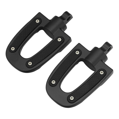 Matte Black Highway Footpegs for Harley Road King (1994–2023)