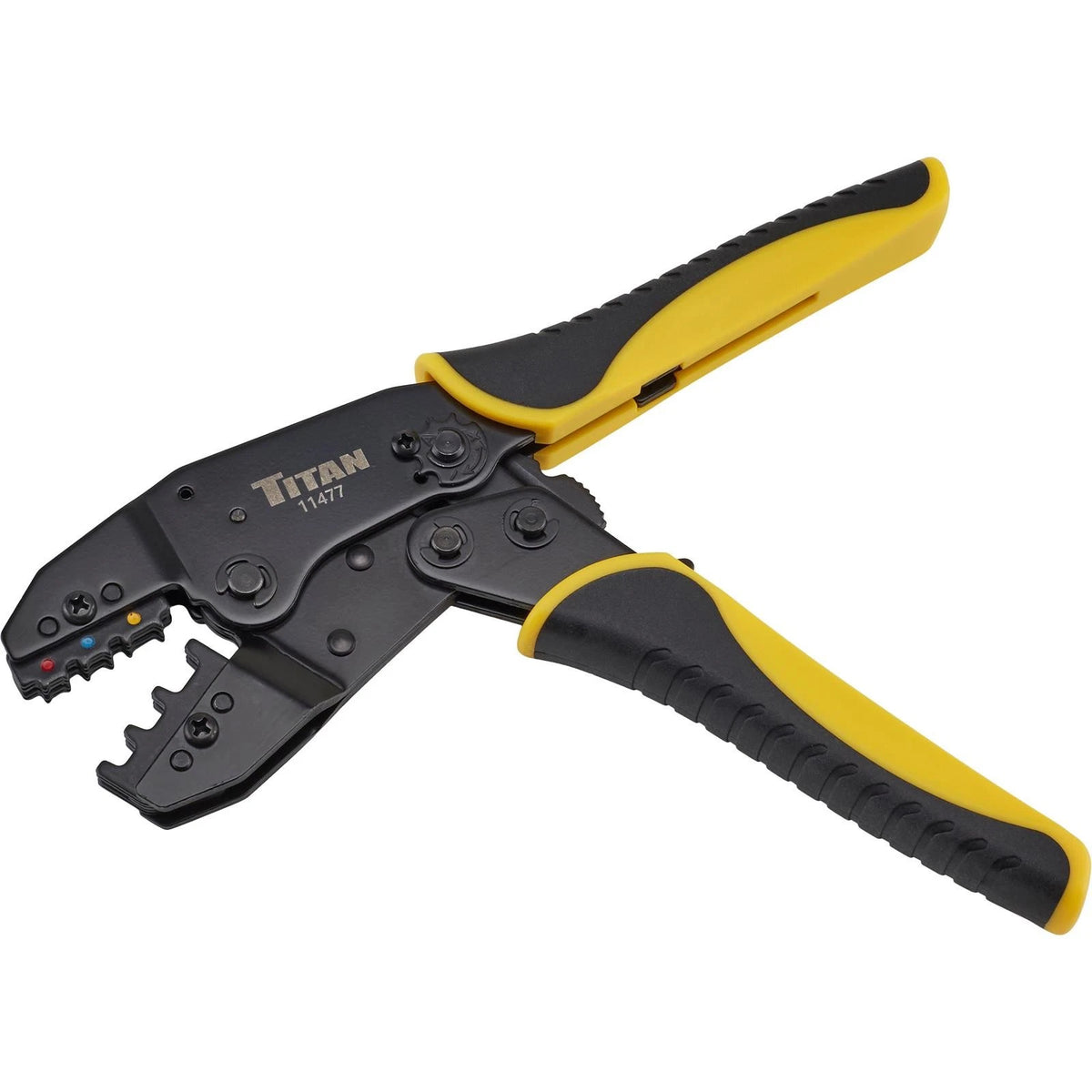 Ratcheting Wire Terminal Crimper for Titan Tools (11477)