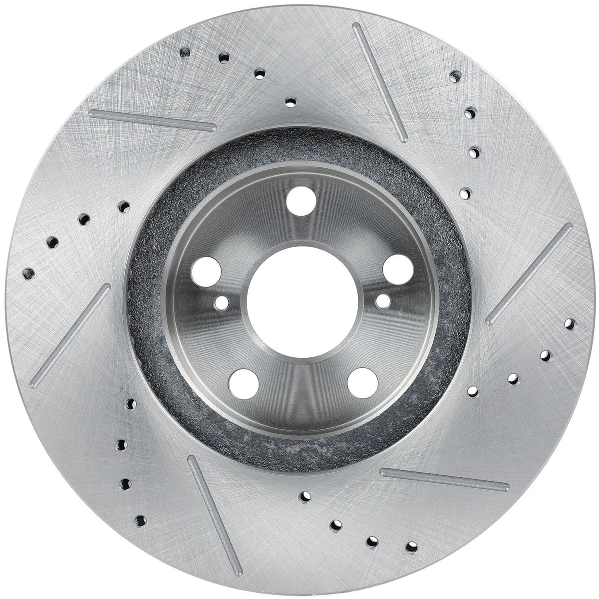 Front Drilled Slotted Brake Rotors for Toyota Corolla (2003–2008)