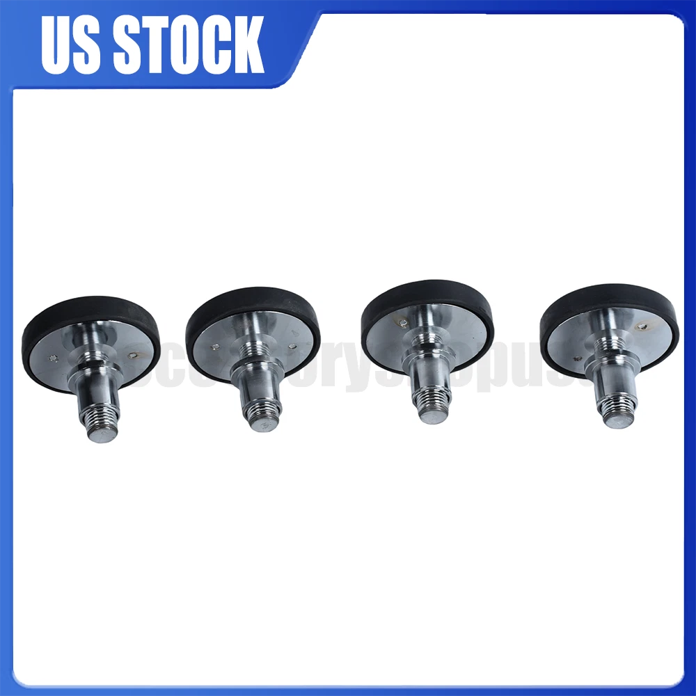 Set of 4 Car Lift Adapter 35mm with Rubber Lift Pads for CLACLRP354