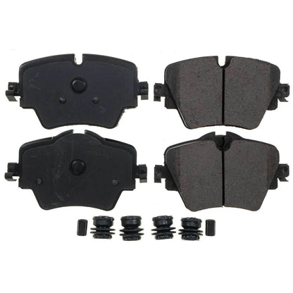 2X Powerstop Brake Pad Set Front for BMW X3 330i (2016–2022) 17-1892