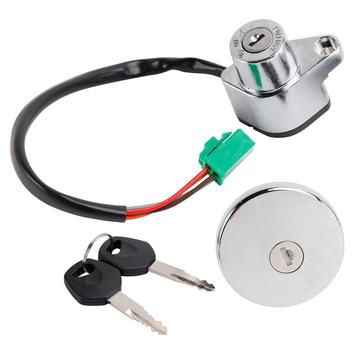 Ignition Key Lock Fuel Cap Set for Suzuki VS1400 Boulevard S83 (2005–2009)