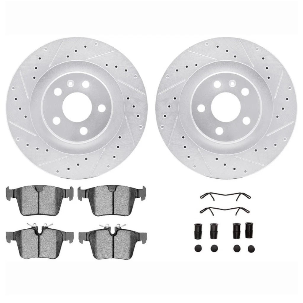 Rotor Set with Brake Pads for Volvo S90 (2018–2019) ALX-PAU-DF-7512-27293-CLA2