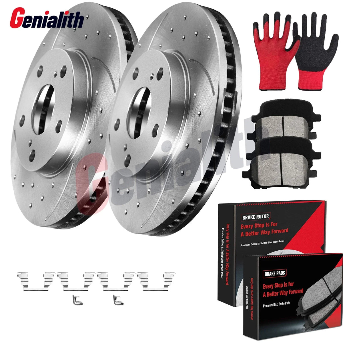Front Disc Rotors & Ceramic Pads for Toyota Camry/Solara (1997–2003)