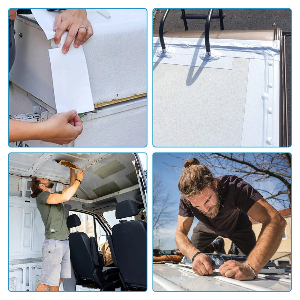 4 Inch x 50 Feet RV Sealant Tape for Roof Patch Repair