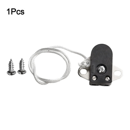 Pull Switch with Two Hole Plate for Various Lighting Options