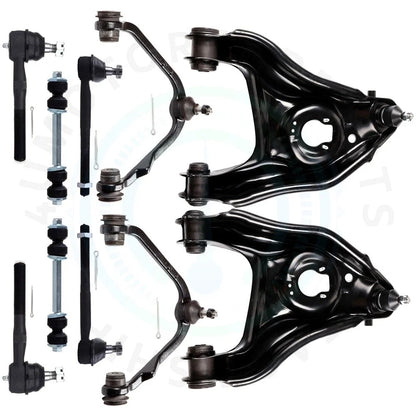 Set of 10 Lower Upper Control Arms and Ball Joints for Ford F-150 (1997–2003)