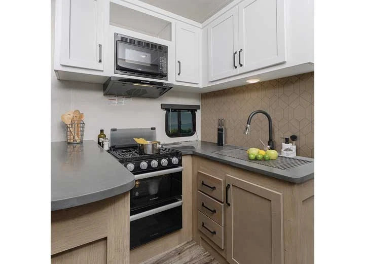 Wooden Oak Hexagon Backsplash for Genesis (18" x 24")