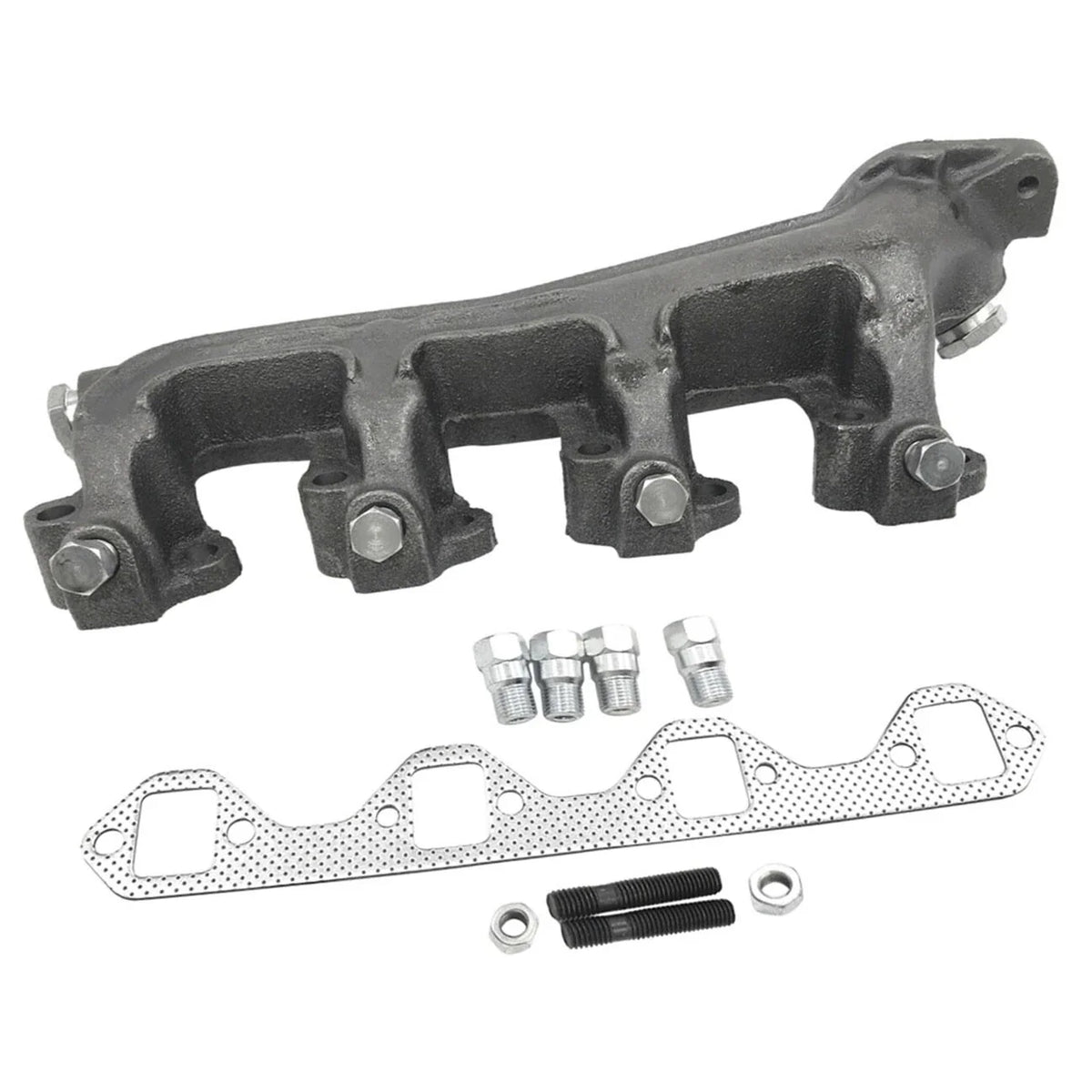 2X Exhaust Manifold w/ Gasket Kit for Ford F-150 250 350 (1980–1996)