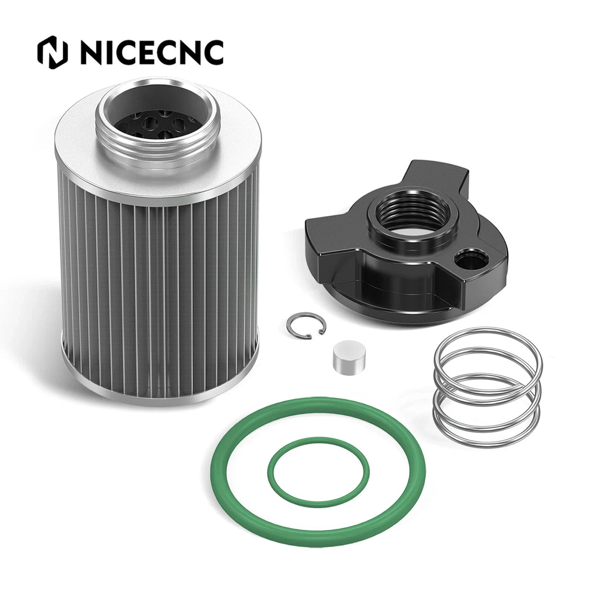 Reusable Oil Filter Element Kit for Harley Road King FLHR (2017–2023)