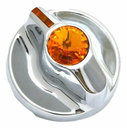 A/C Heater Knob for Kenworth (2002–2005) #41315 Amber Jewel Plastic