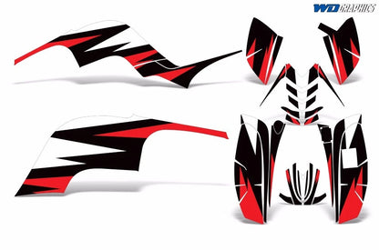 ATV Graphics Decals Stickers for Yamaha Raptor 80 (2002–2008)