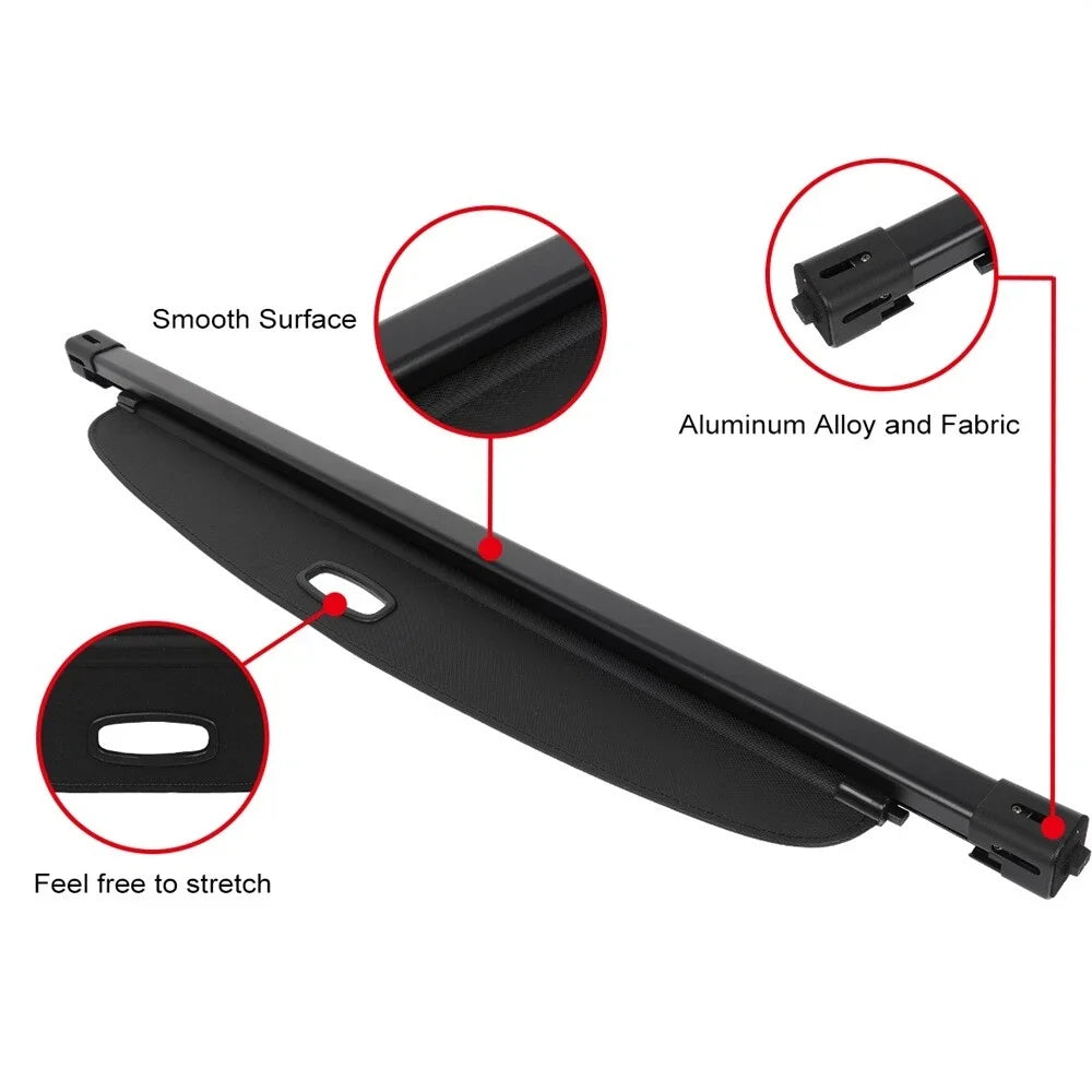 Retractable Rear Cargo Security Trunk Cover for Cadillac XT6 (2020–2024)