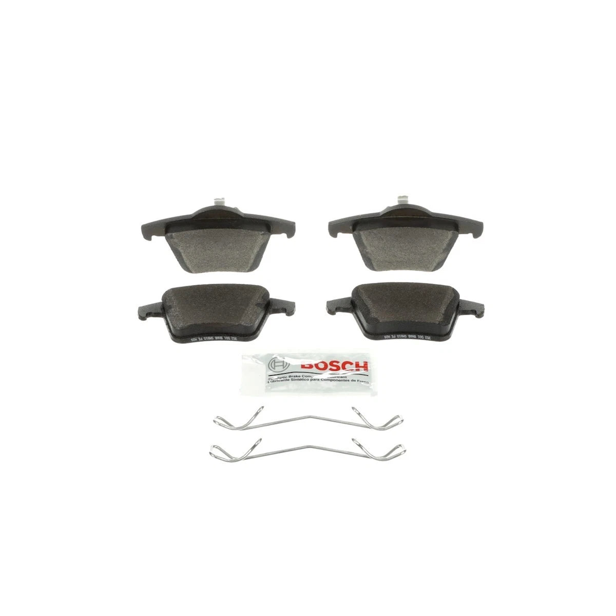 2X Brake Pad Set Rear for Volvo XC90 (2003–2014) BE980H