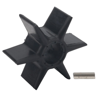Water Pump Impeller & Key for Yamaha Outboard (6AW-44352-00, 6AW-44352-01)