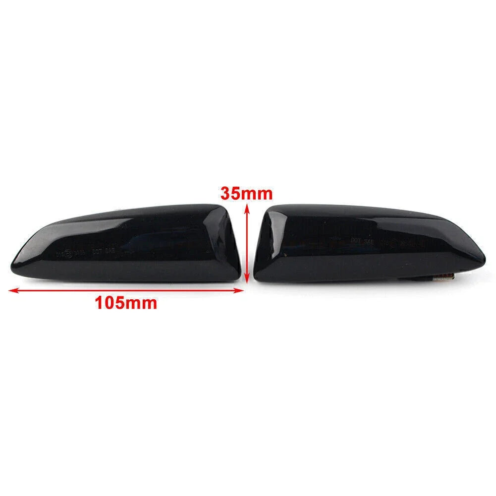 Amber LED Front Side Marker Light for Opel Astra J K Crossland (2010–2020)