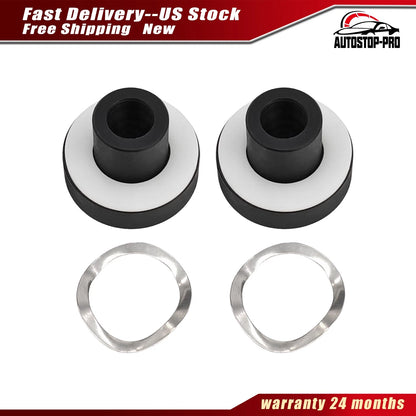 2Pcs Black Window Bushings for Mazda Miata (1990–2005) 909-925, 909925