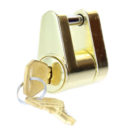 Seachoice Solid Brass Boat Trailer Hitch Coupler Lock 50-37401