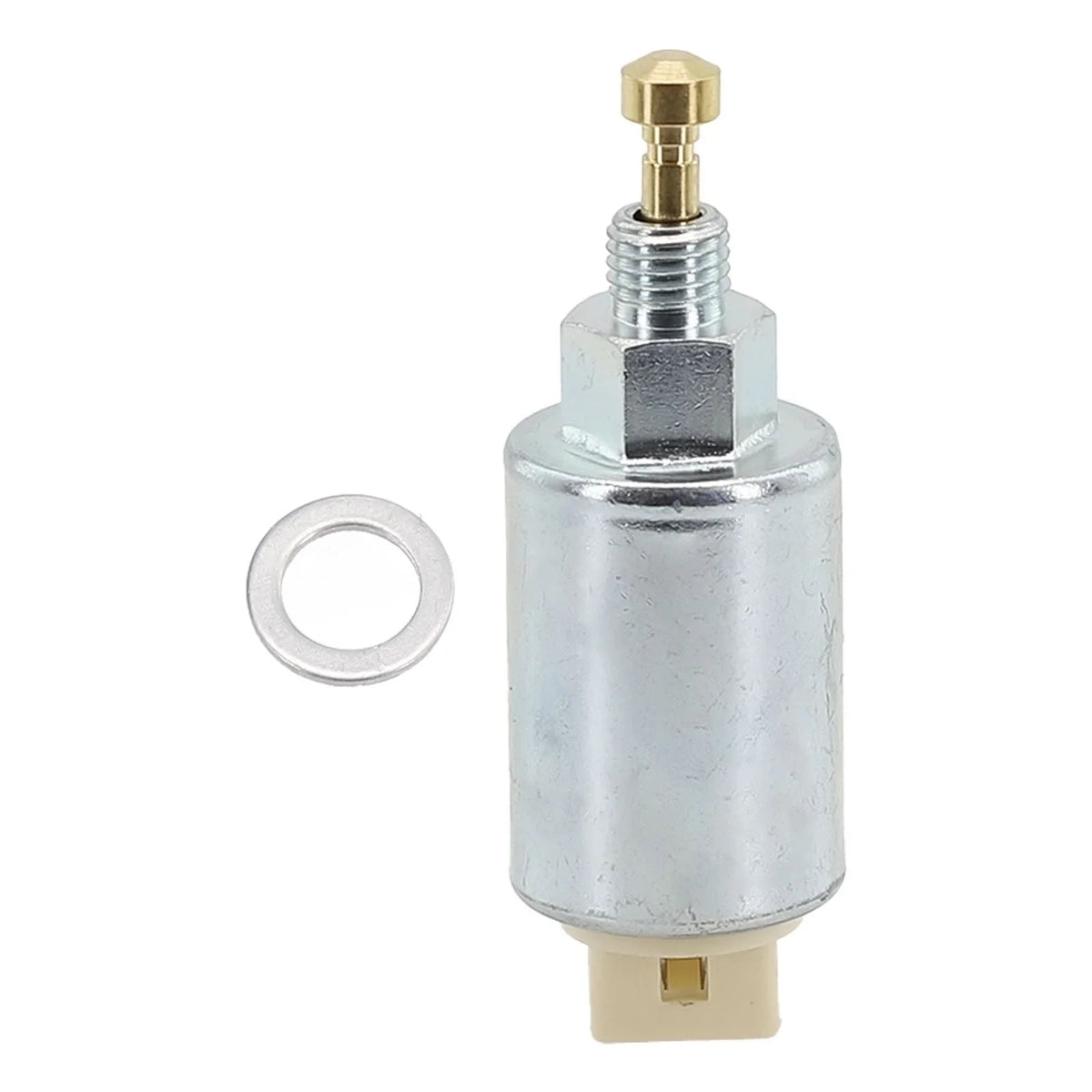 Fuel Solenoid Carburetor Valve with Gasket for Carburetor (2.48in)