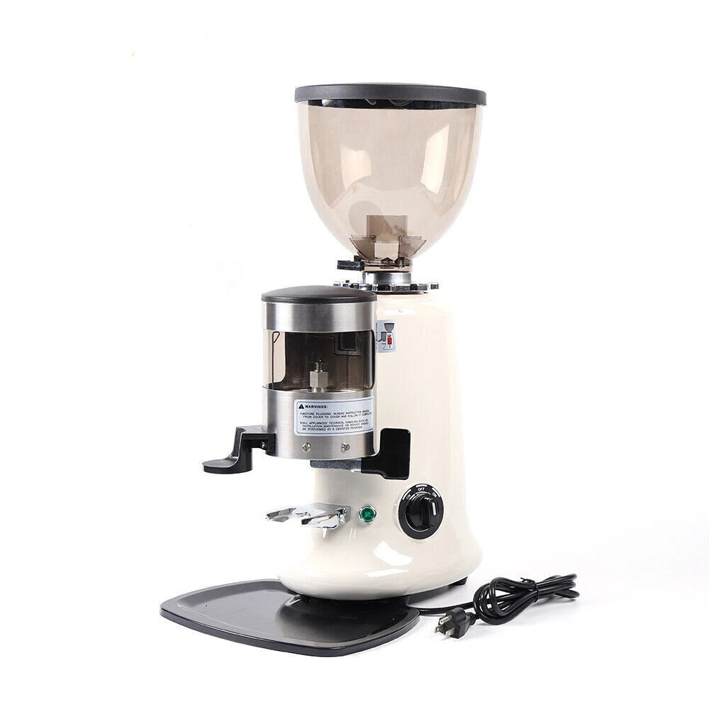 Commercial Coffee Grinder for Espresso Machines (1200g Hopper Capacity)