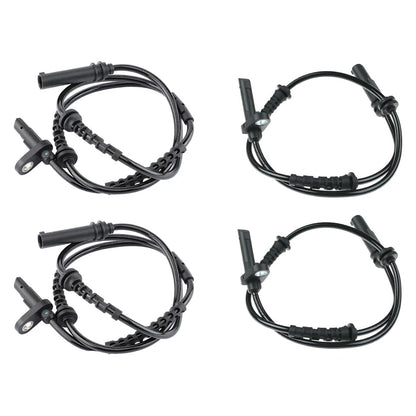 ABS Speed Sensors Set of 4 for BMW (18068440, 34526784902, 0265007982)