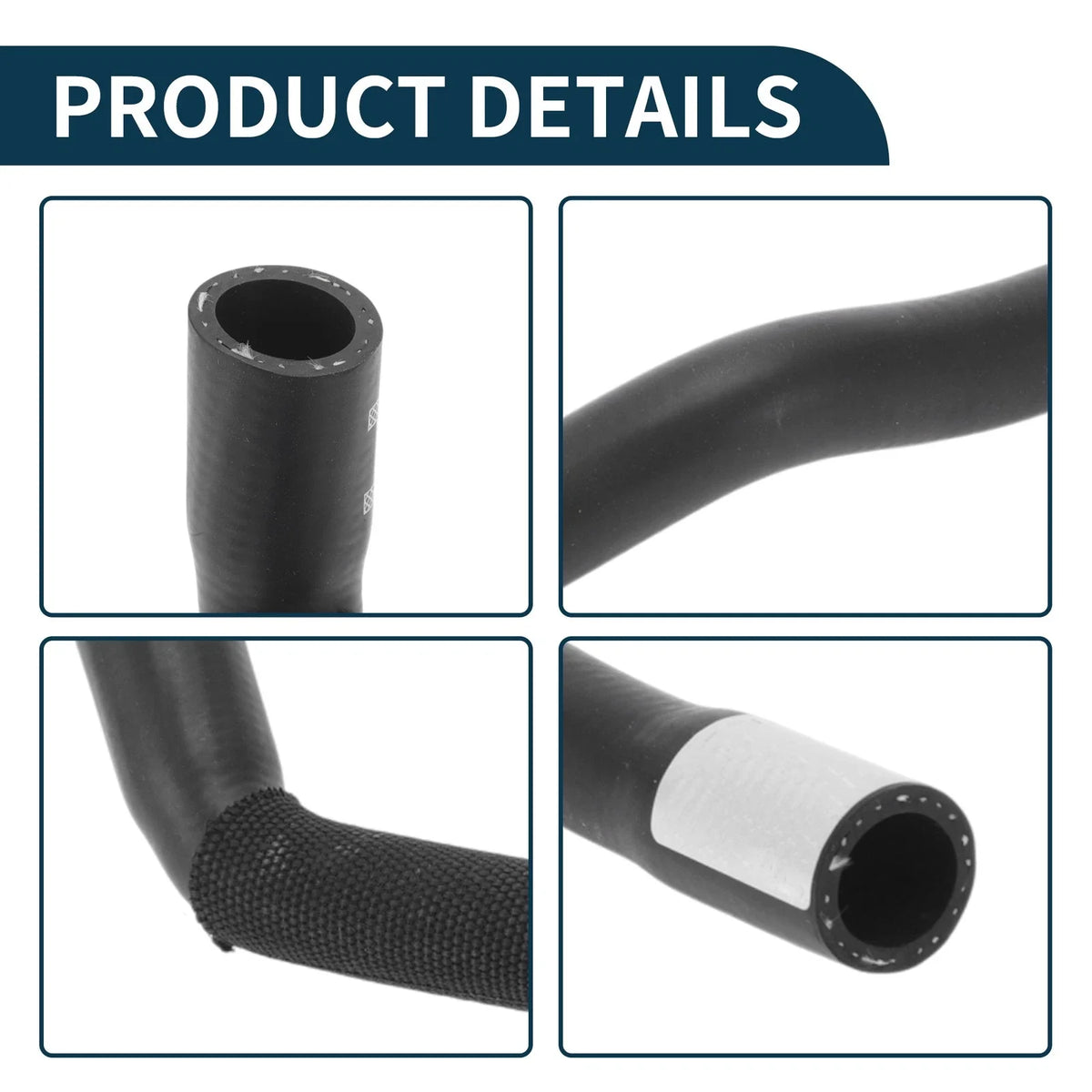 Radiator Hose Heating Water Pipe for Audi A6 (2011) No. 4F1819371K Rubber