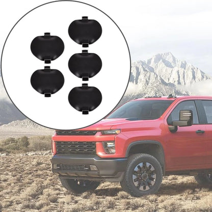 5X Wheel Mount Covers for GMC Sierra & Chevrolet Silverado 3500HD (MTG84756187, MTG84756188)