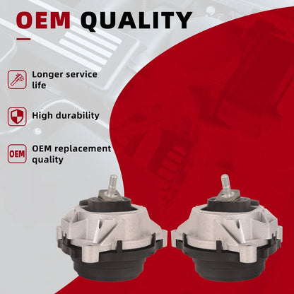 Engine Motor Mount Kit for BMW 228i 230i 328i 330i xDrive X3 X4 (2014–2021)