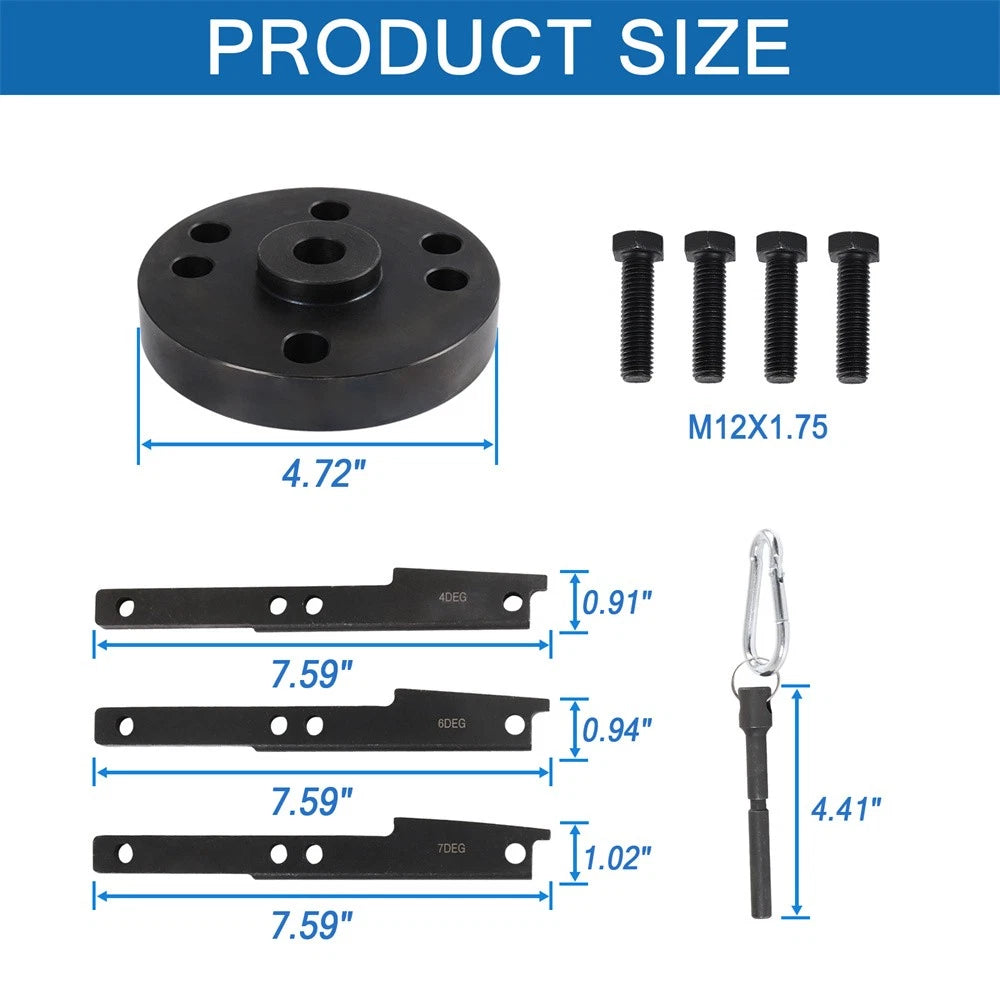 Timing Injector Cam Gear Puller Tool Kit for Cummins ISX & QSX (IE676104ES)