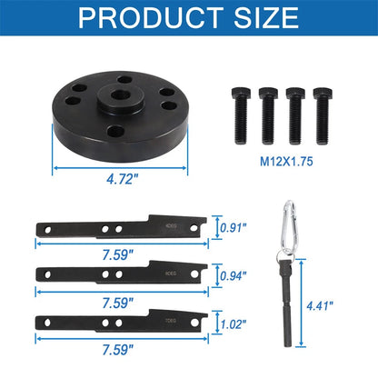 Timing Injector Cam Gear Puller Tool Kit for Cummins ISX & QSX (IE676104ES)