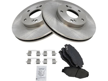 Brake Pad and Rotor Kit for Acura ILX (2013–2015) 31248WJRR