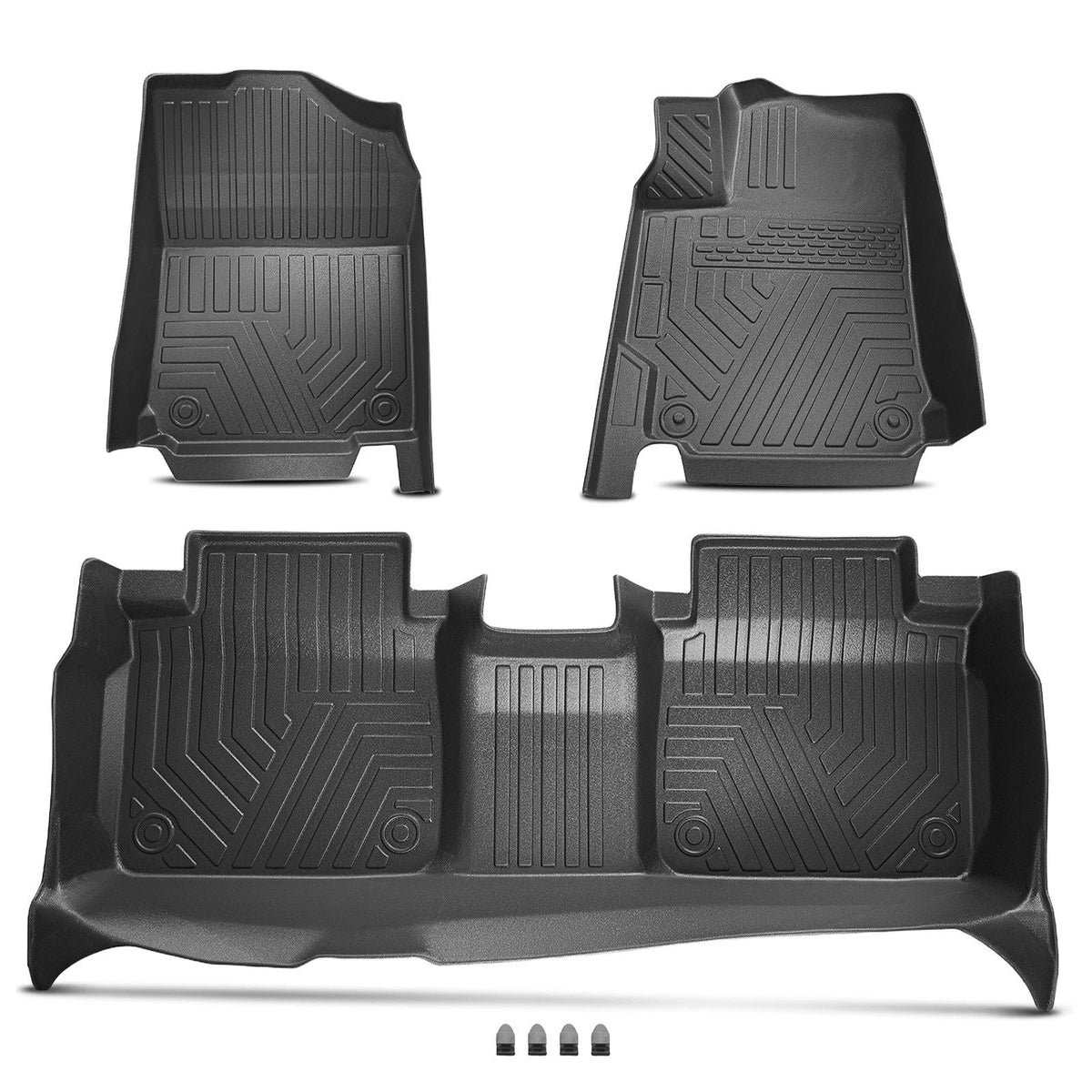 3D Molded TPE Floor Mat Liner for Toyota Camry (2012–2017)