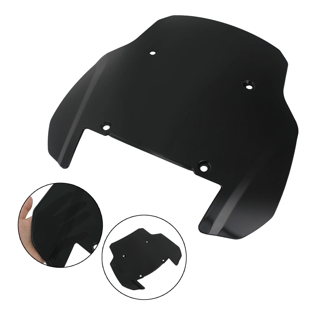 ABS Windshield for Pan America 1250S (2021–2022) WIN-109-BLK