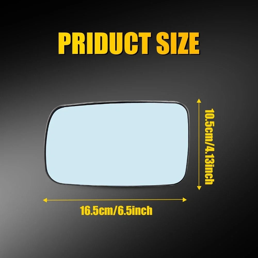 Left Heated Blue Mirror Glass for BMW E65 E66 745i 745Li 750i 750Li 760i 760Li (2002–2008)