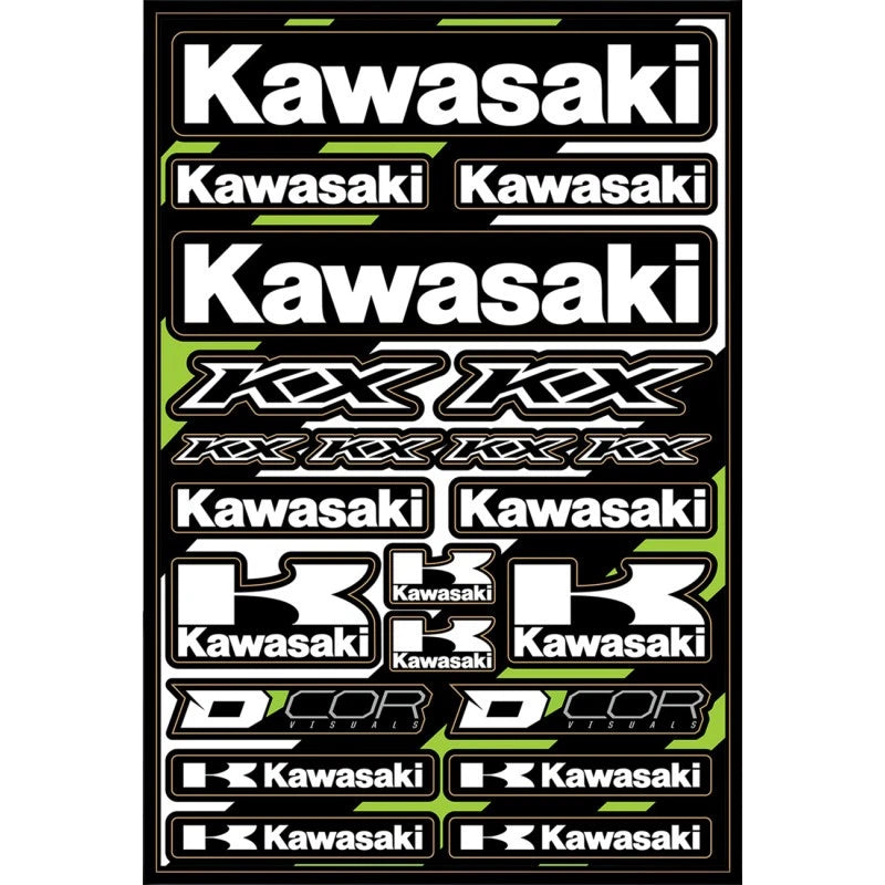 Decal Sheet for Kawasaki (40-20-101)